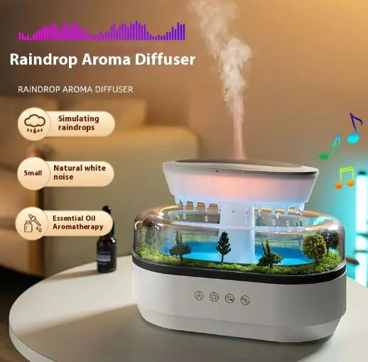 Difusor de Aromaterapia Lluvia Verde Bosque