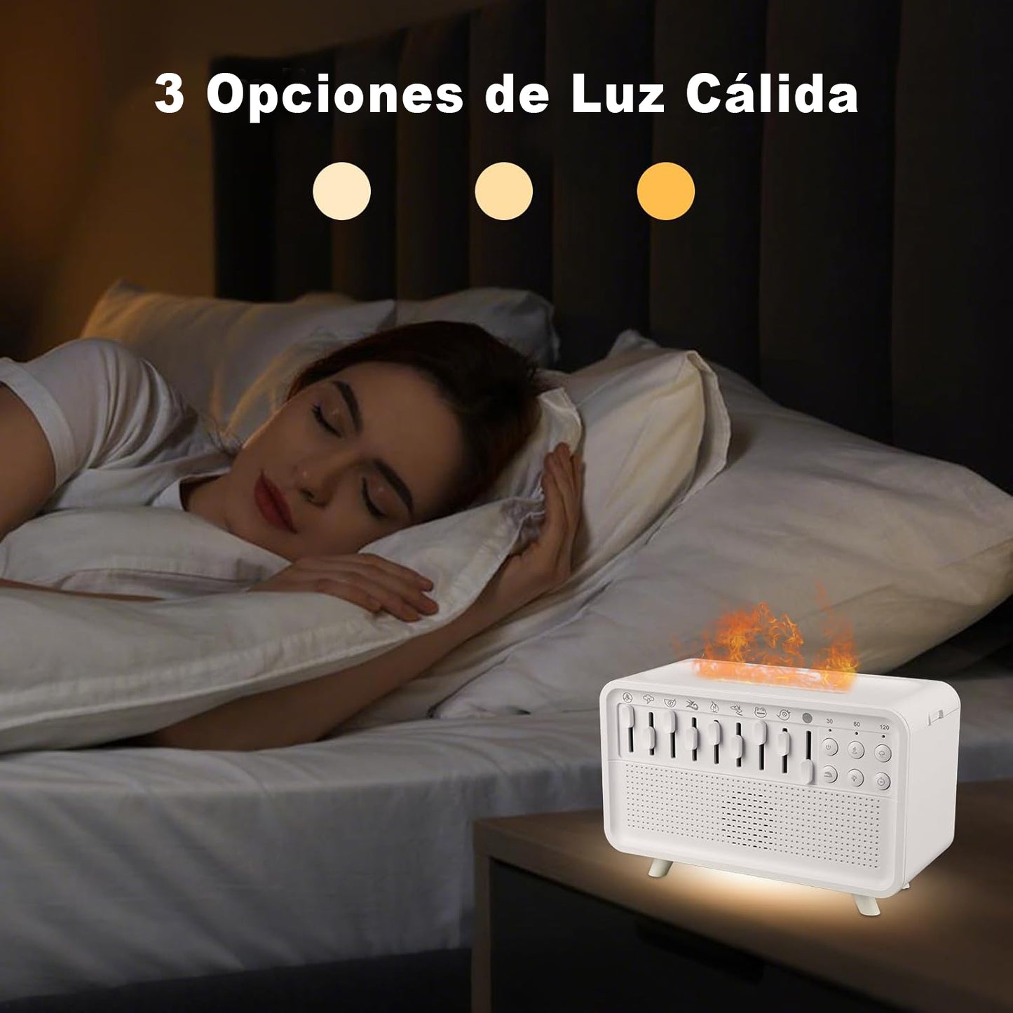 Altavoz de Ruido Blanco 4 en 1